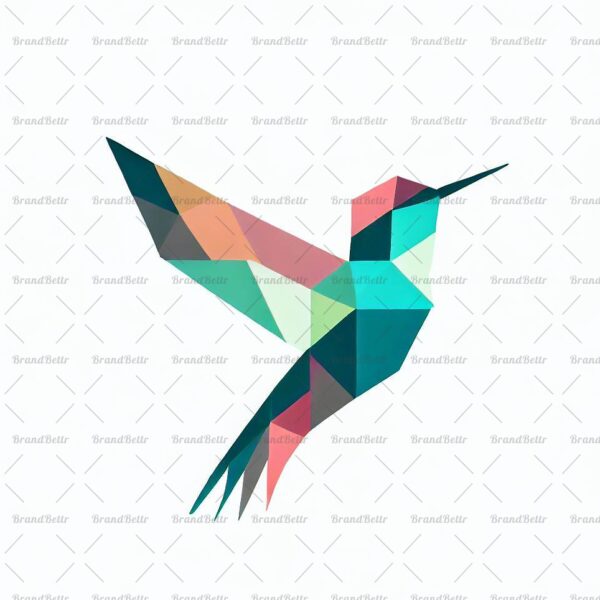 Geometrischer Kolibri